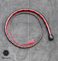 Signalwhip 4ft rot,schwarz 3